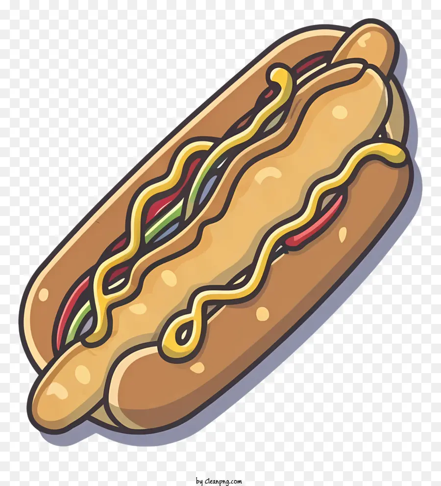 Hot Dog，Saucisse PNG