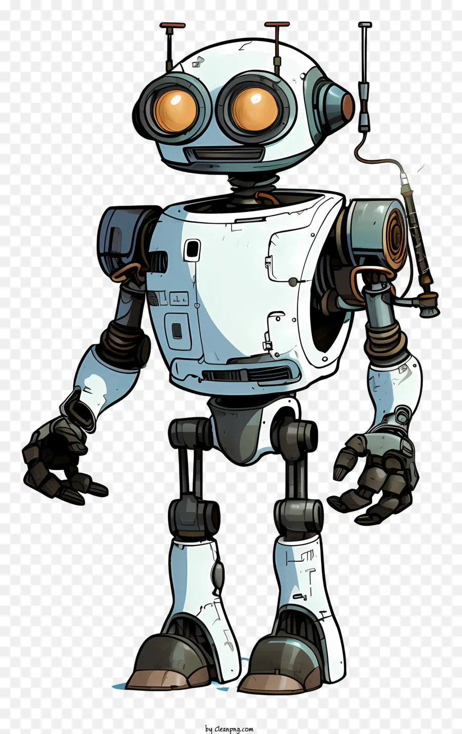 Apparence Du Robot，Robot De Dégâts PNG