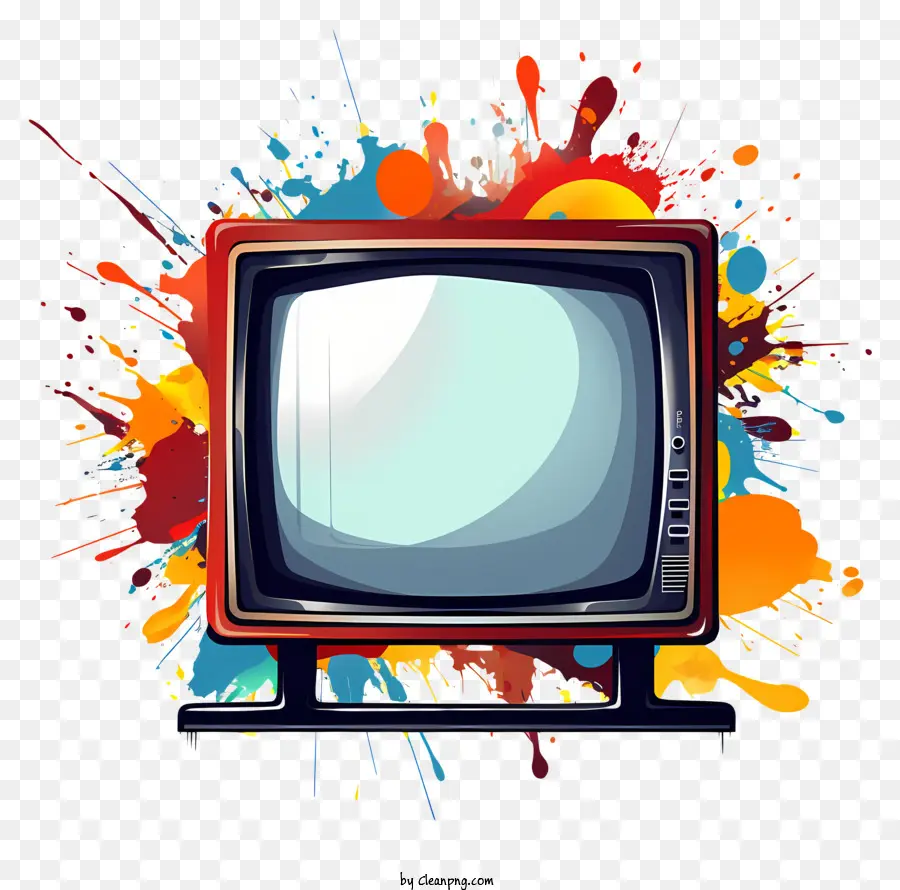 Vieille Télévision，Télévision En Noir Et Blanc PNG