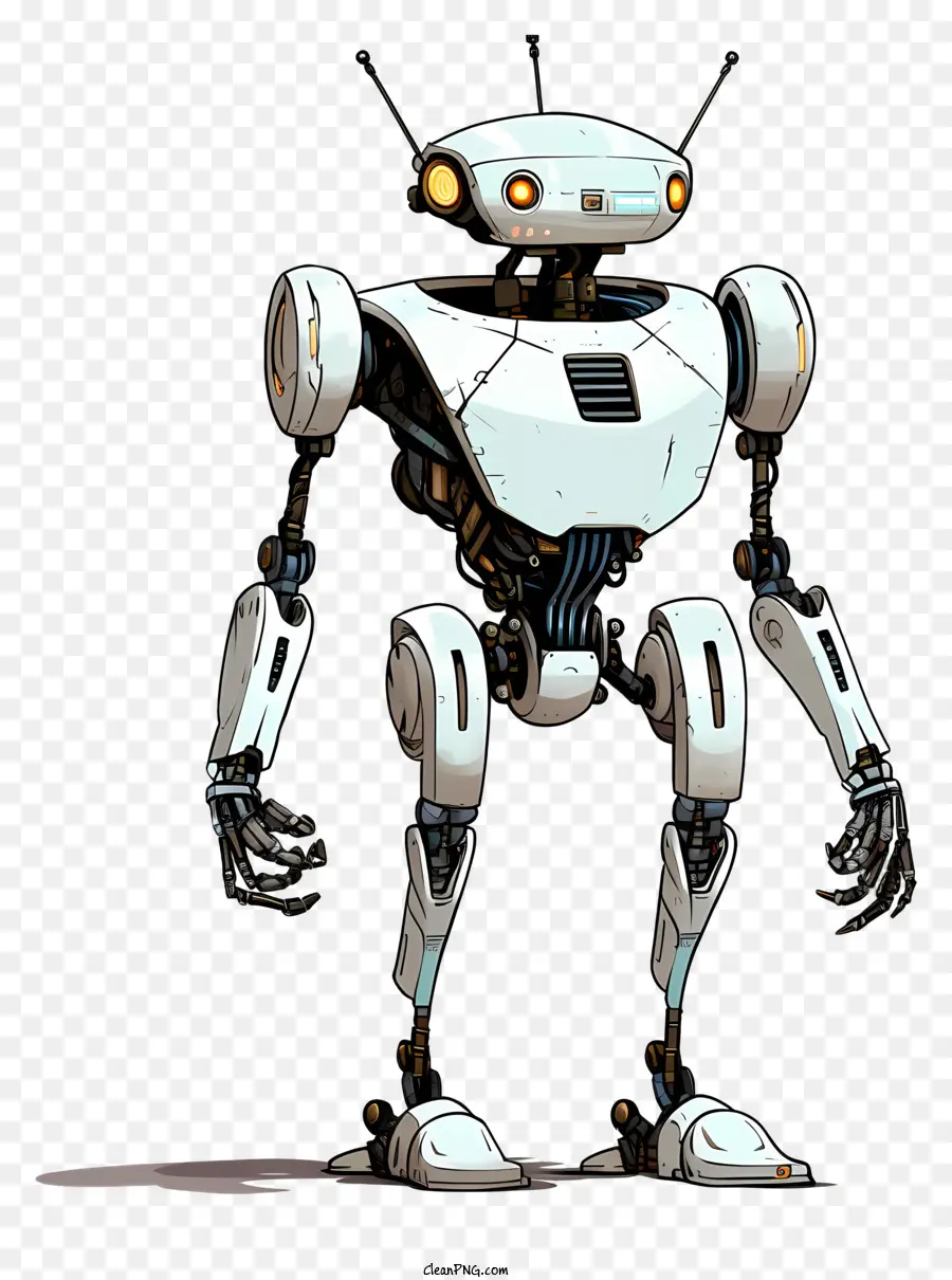 Robot Humanoïde，Deux Jambes PNG