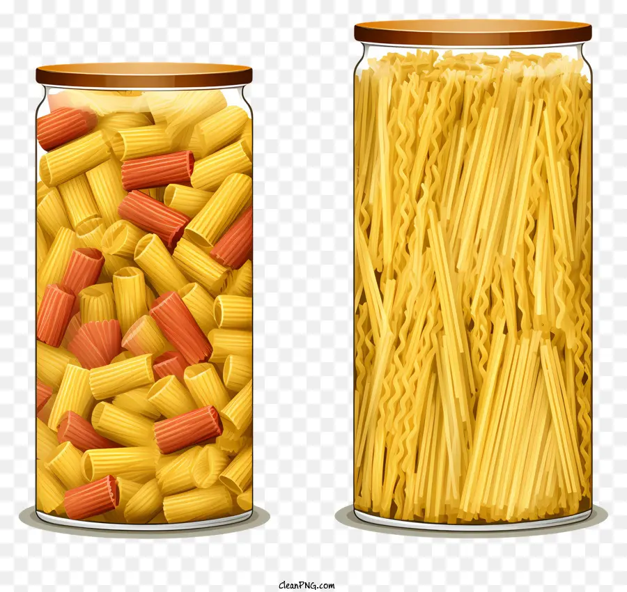 Spaghettis，Bocal En Verre PNG