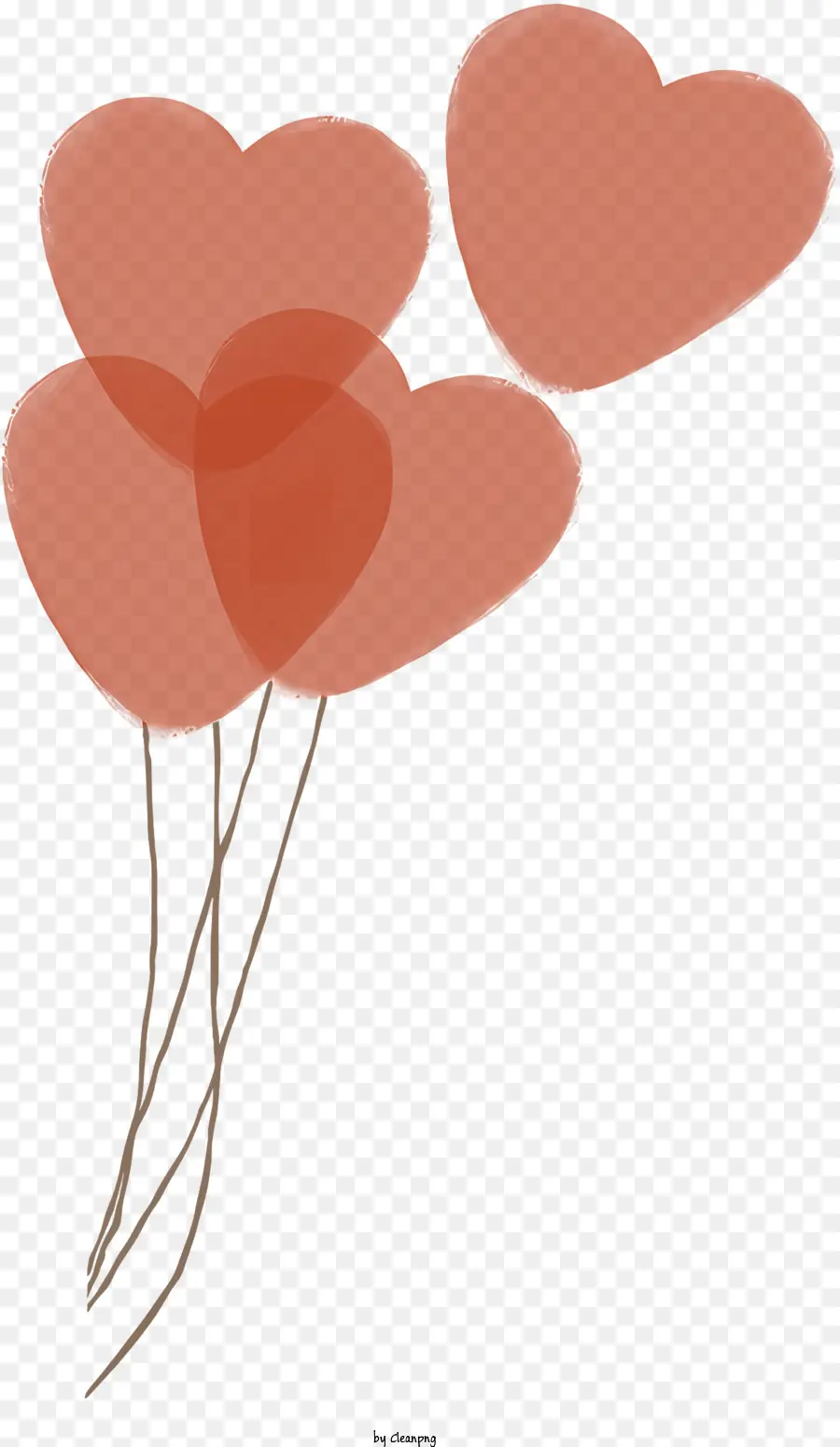 Cœur，Ballons Coeur PNG