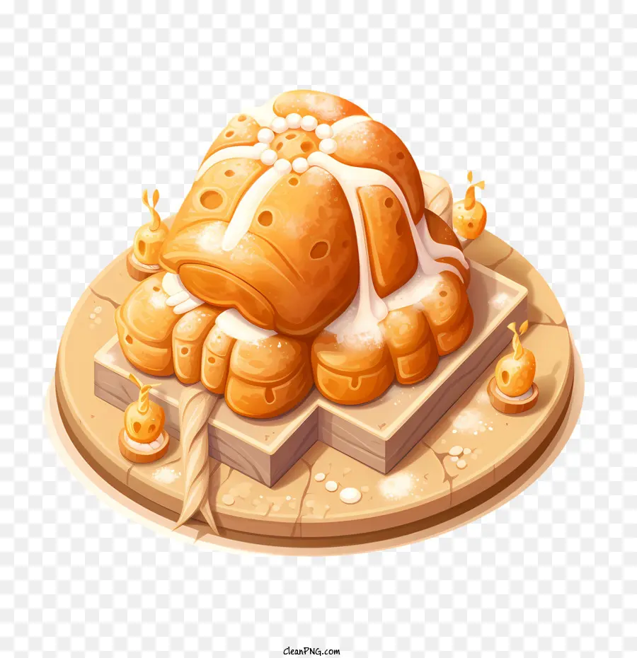 Pan De Muerto，Pain PNG