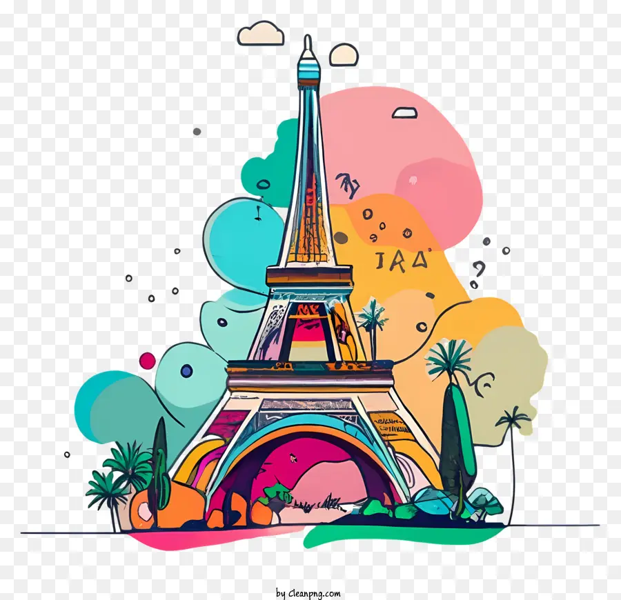 Tour Eiffel，Paris PNG