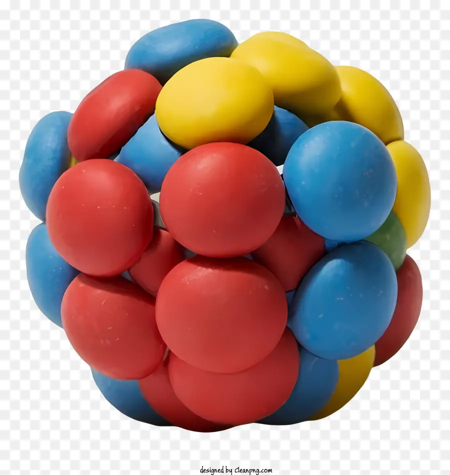 Coloré Sphère，Segments Circulaires PNG