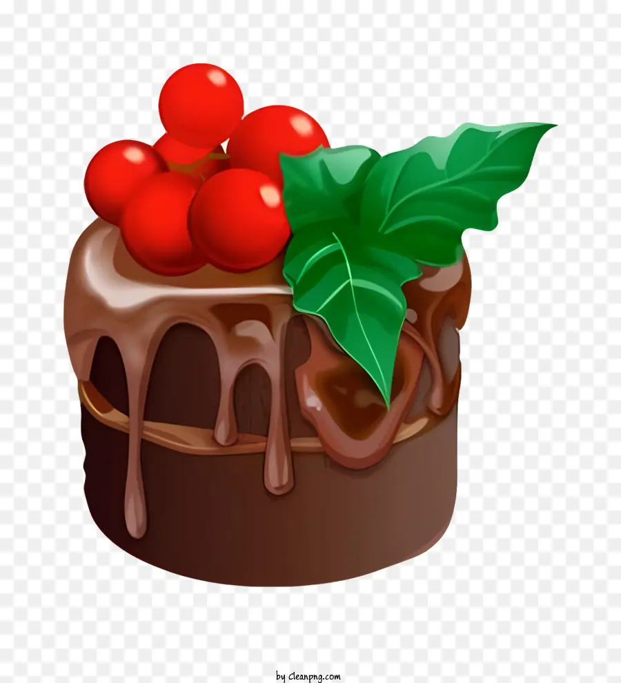 Gâteau Au Chocolat，Dessert PNG