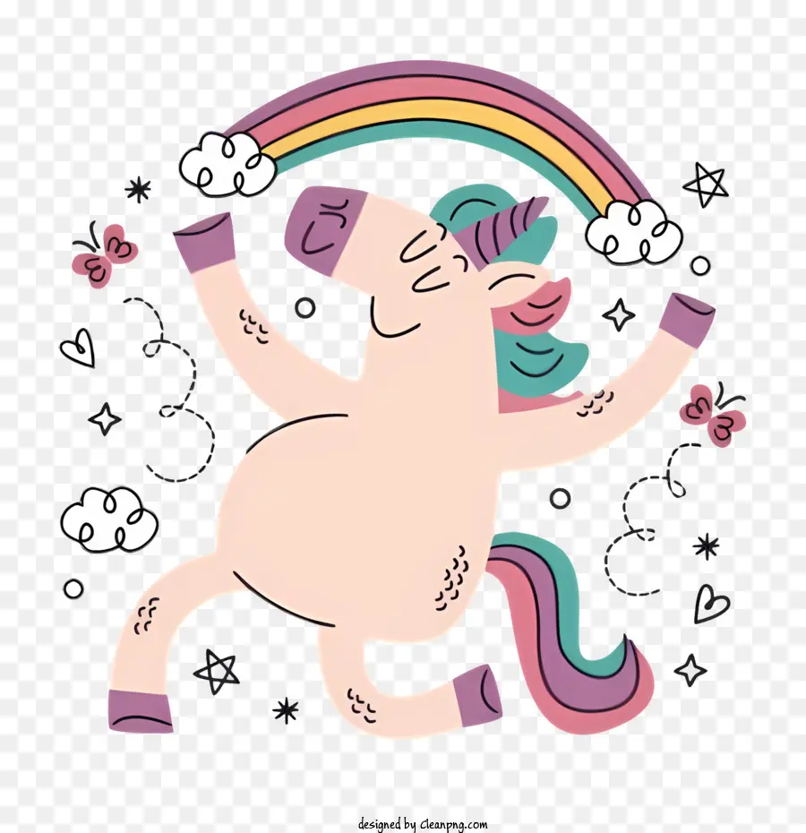 Licorne，Licorne Mignonne PNG