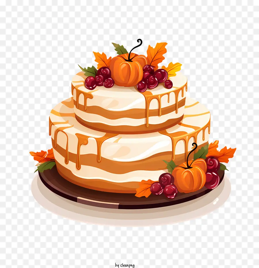 Gâteau De Thanksgiving，Gâteau De Mariage PNG