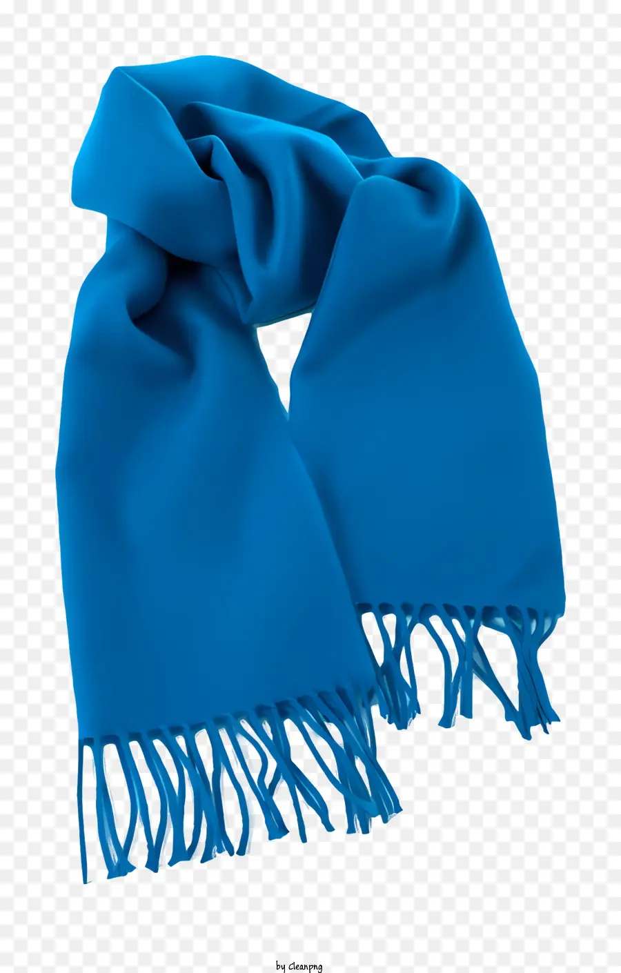 Foulard Bleu，Écharpe Bleue PNG