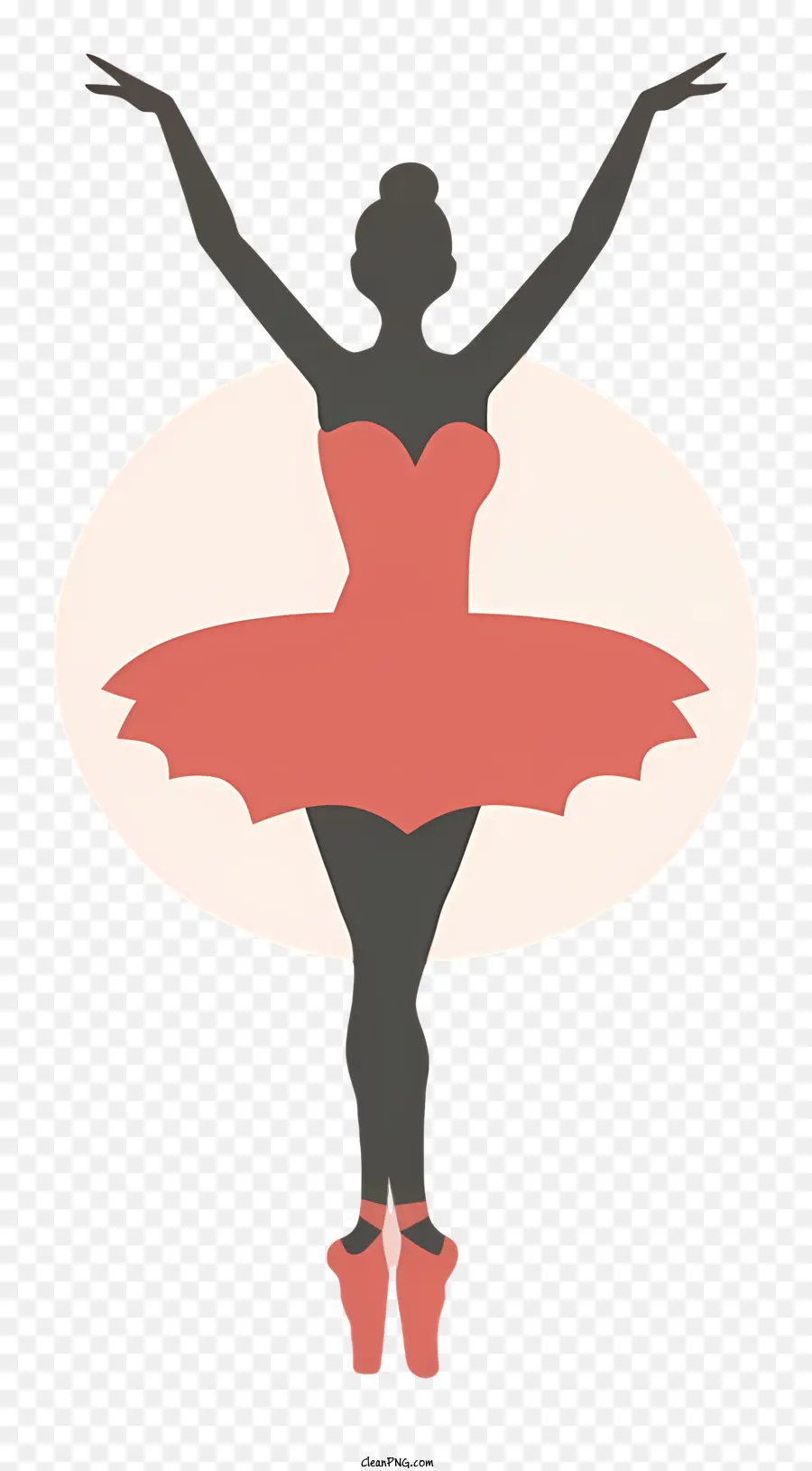 Danseur De Ballet，Costume De Ballet Rouge PNG