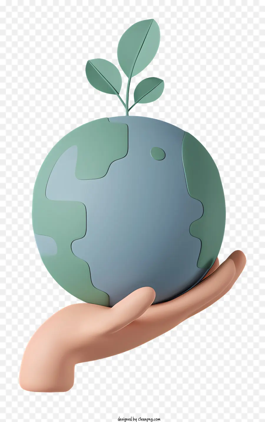 Globe De Maintien à La Main，Plante Provenant Du Globe PNG