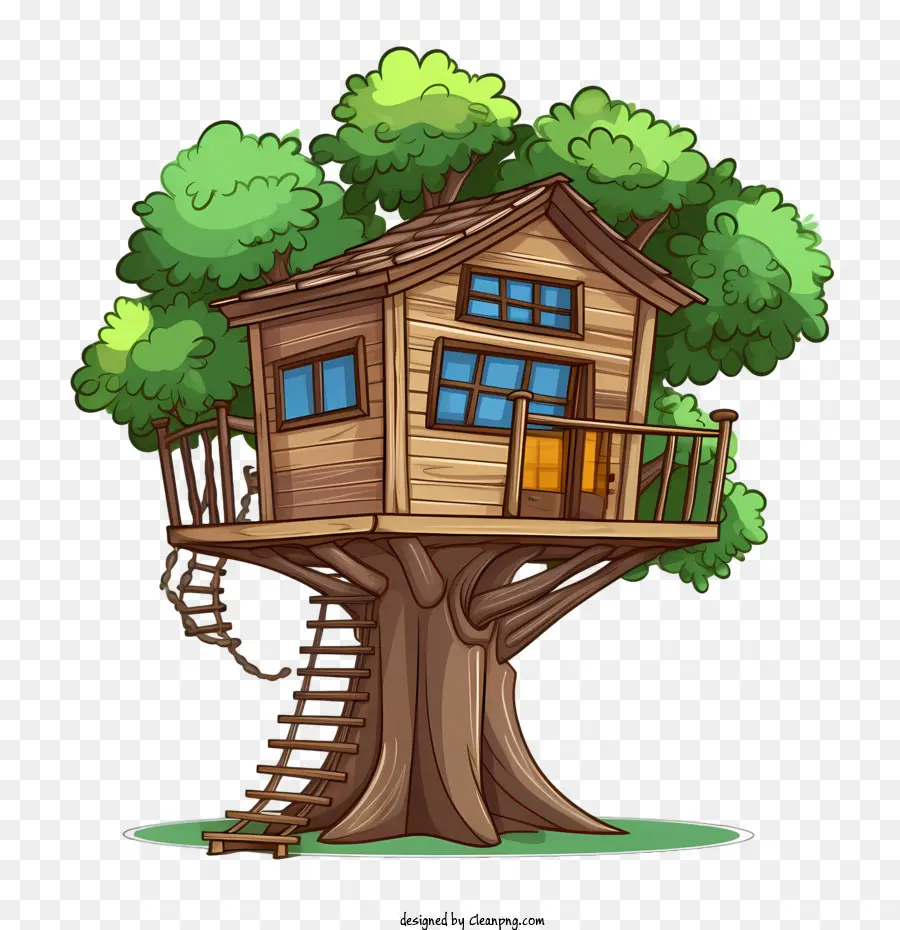 Cabane Dans Les Arbres，Arbre PNG