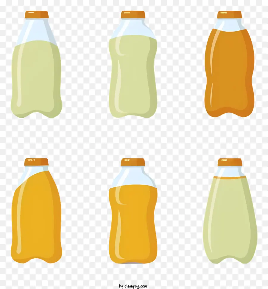 Bouteilles En Verre，Bouteilles De Jus PNG