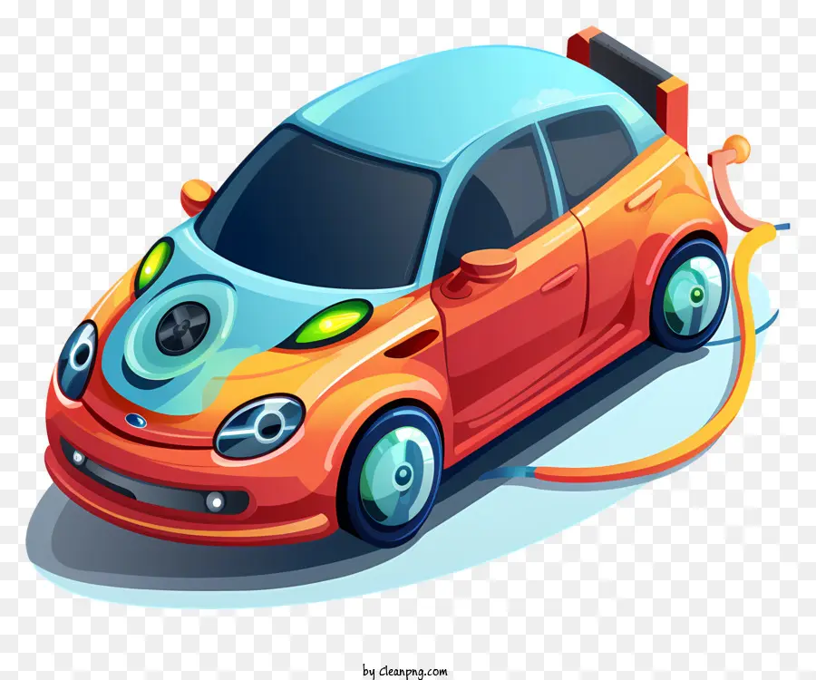 Petite Voiture Rouge，Voiture électrique PNG