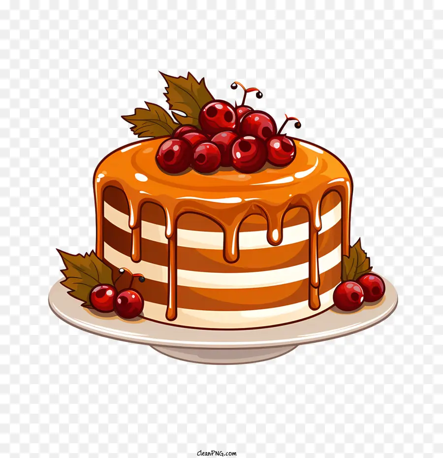 Gâteau De Thanksgiving，Gâteau PNG