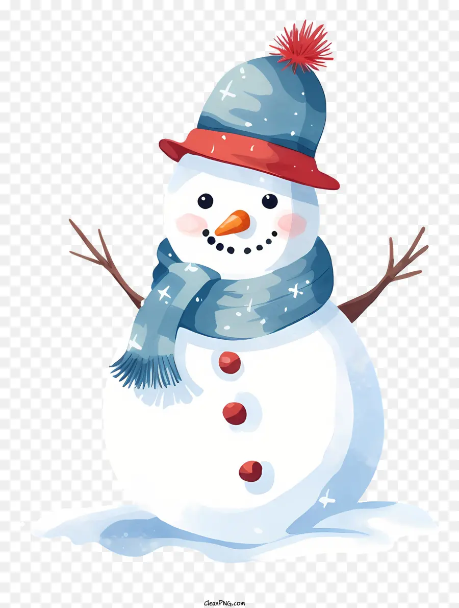 Bonhomme De Neige，Hiver PNG