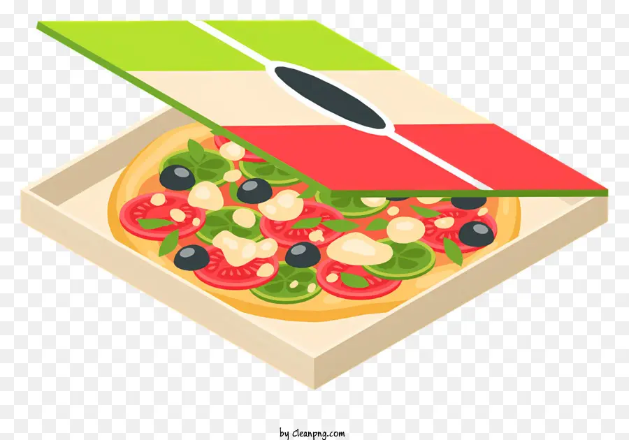 Pizza，Boîte à Pizza PNG