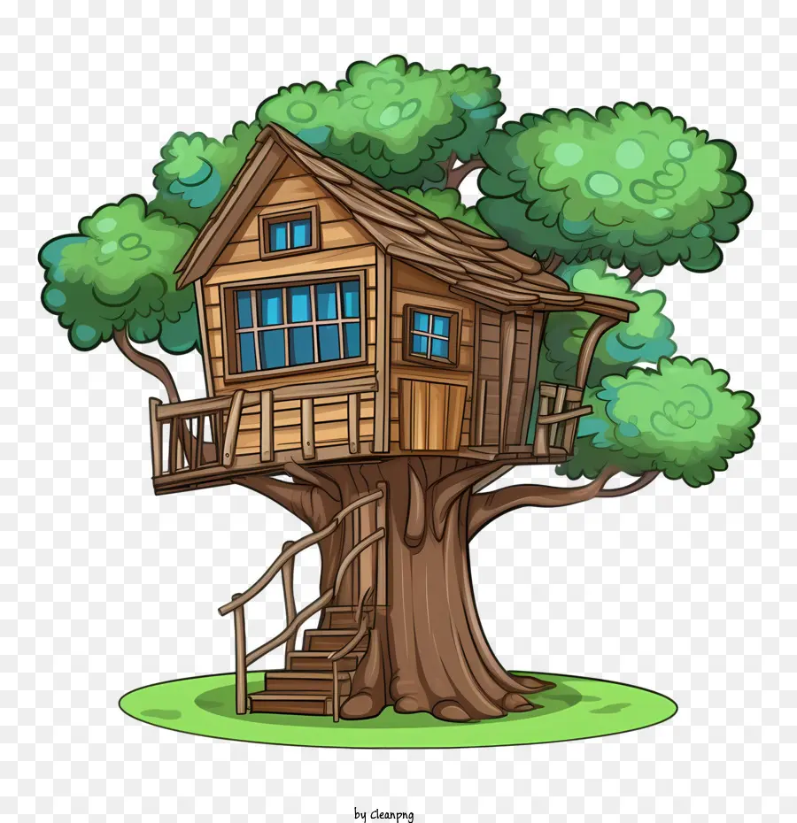 Cabane Dans Les Arbres，Arbre PNG