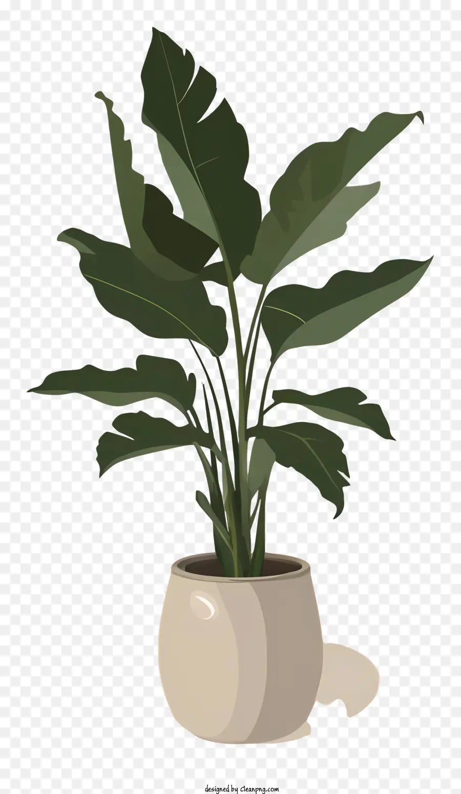 Pot De Fleurs En Céramique，Plante En Pot PNG