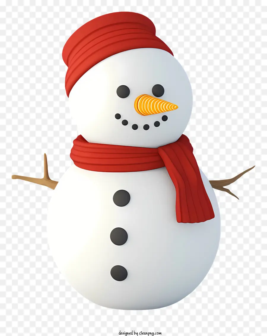 Bonhomme De Neige，Foulard PNG