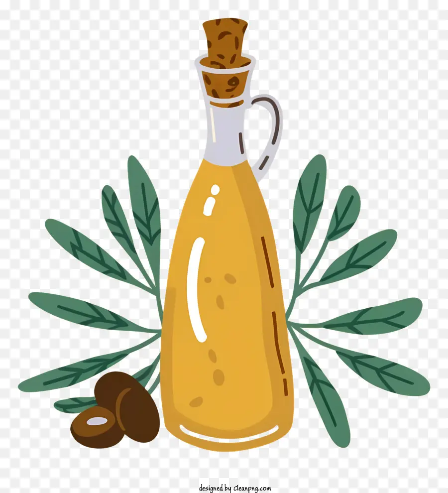 L'huile D'olive，Bouteille PNG