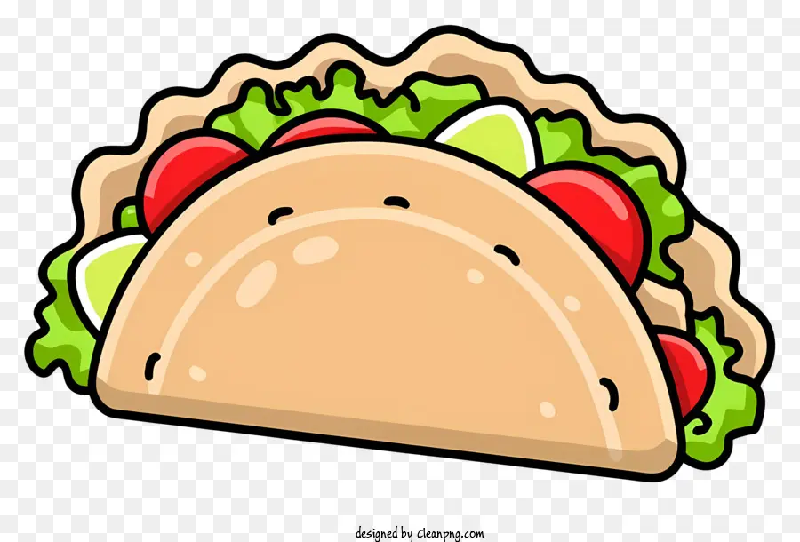 Tacos，Laitue PNG