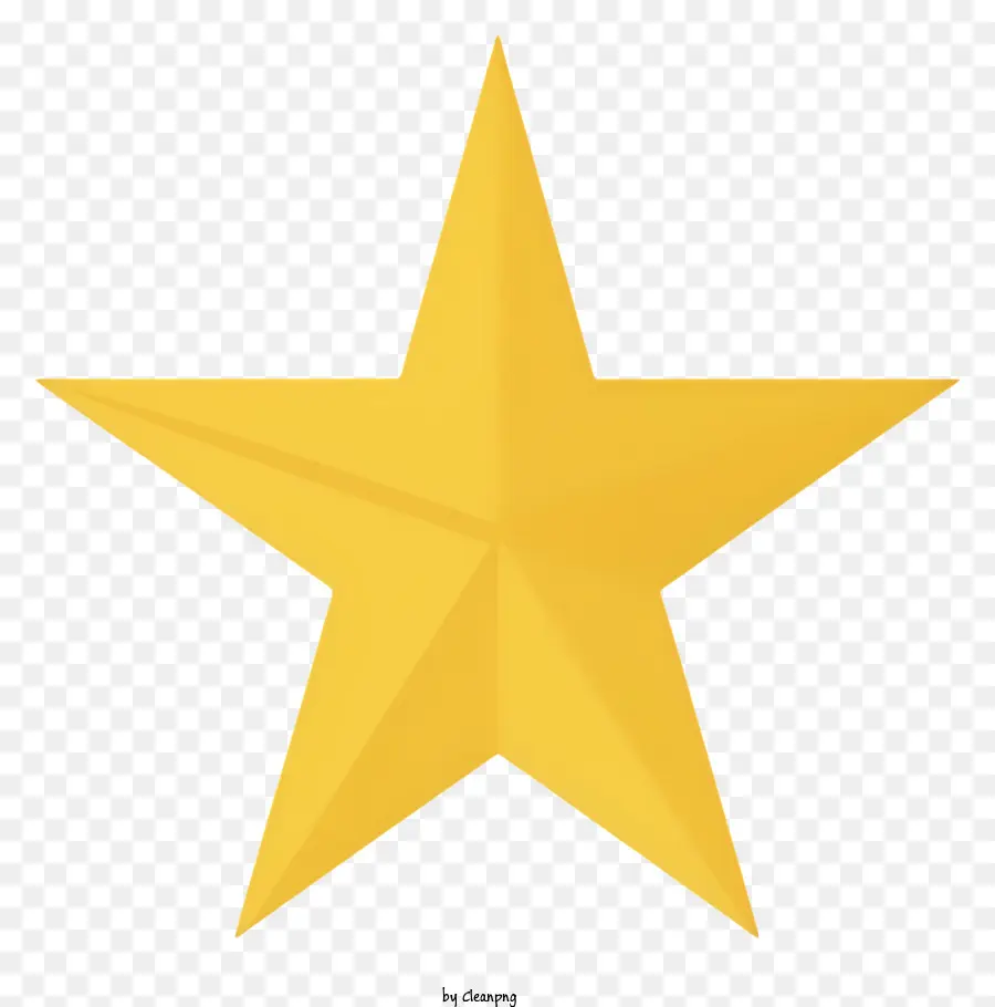étoile D'or，Symbole De Grandeur PNG
