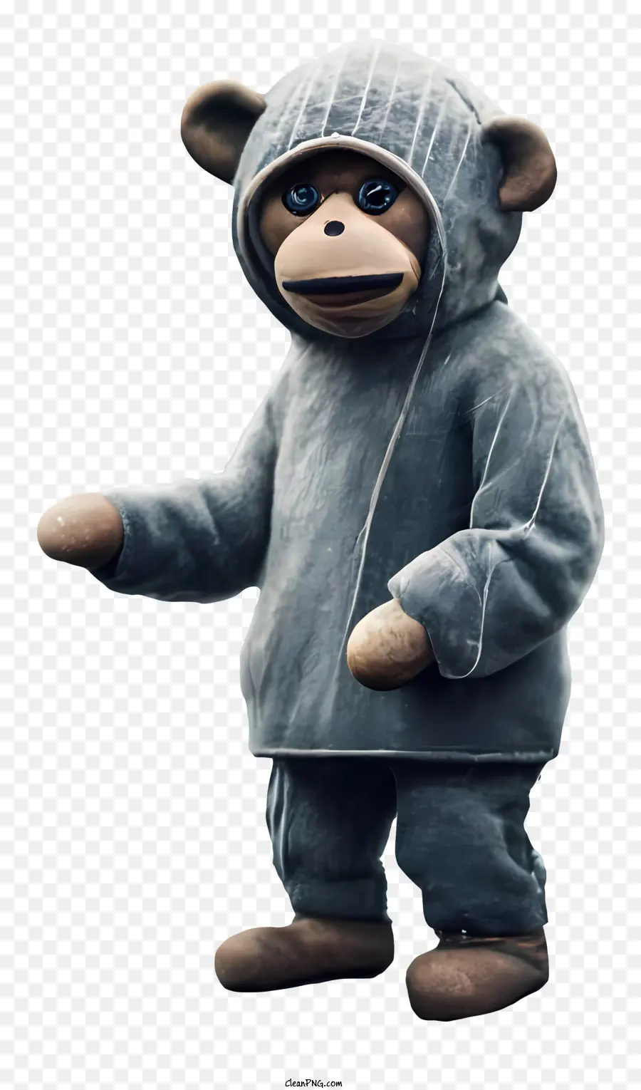 Ours Gris，Capuche PNG