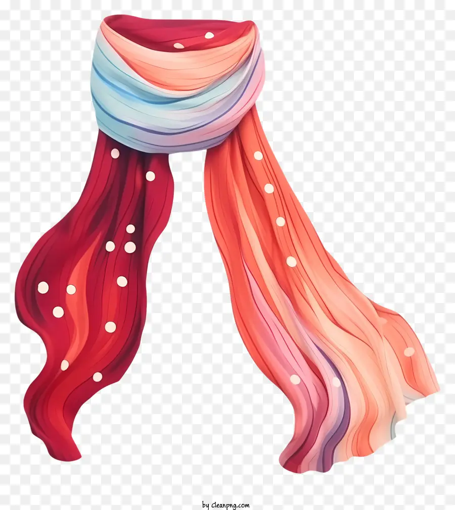 Foulard Coloré，Écharpe Colorée PNG