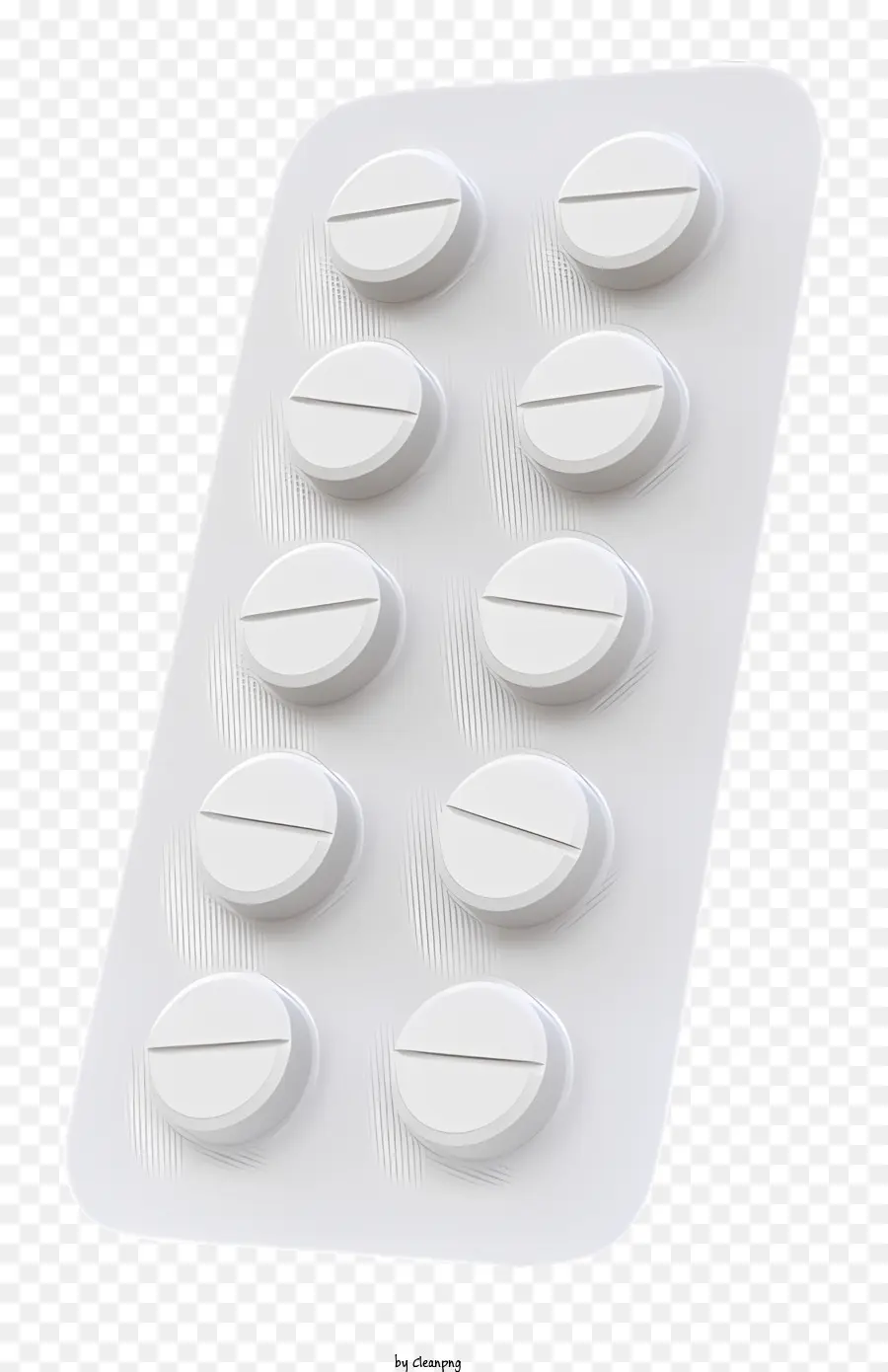 Comprimé Blanc，Pilule Sans Design PNG