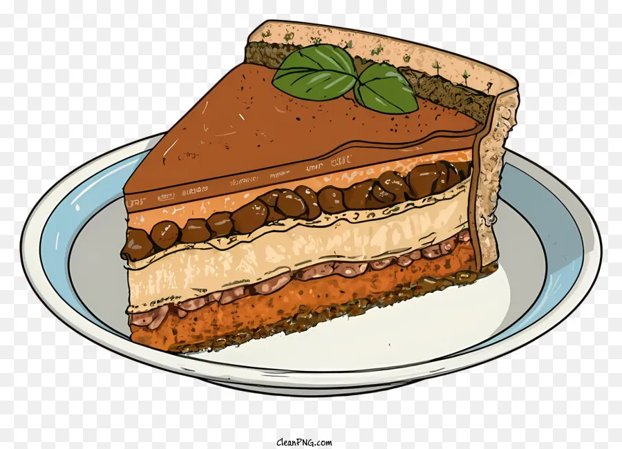 Gâteau Au Chocolat，Tranche De Gâteau PNG