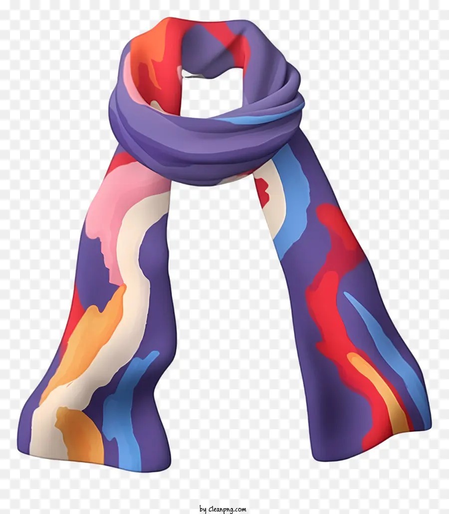 Foulard，Écharpe Colorée PNG