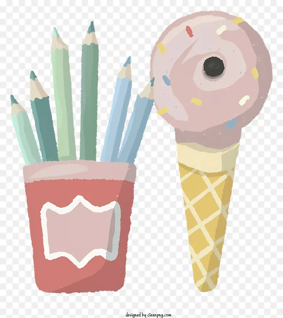 Coupe，Crayons PNG