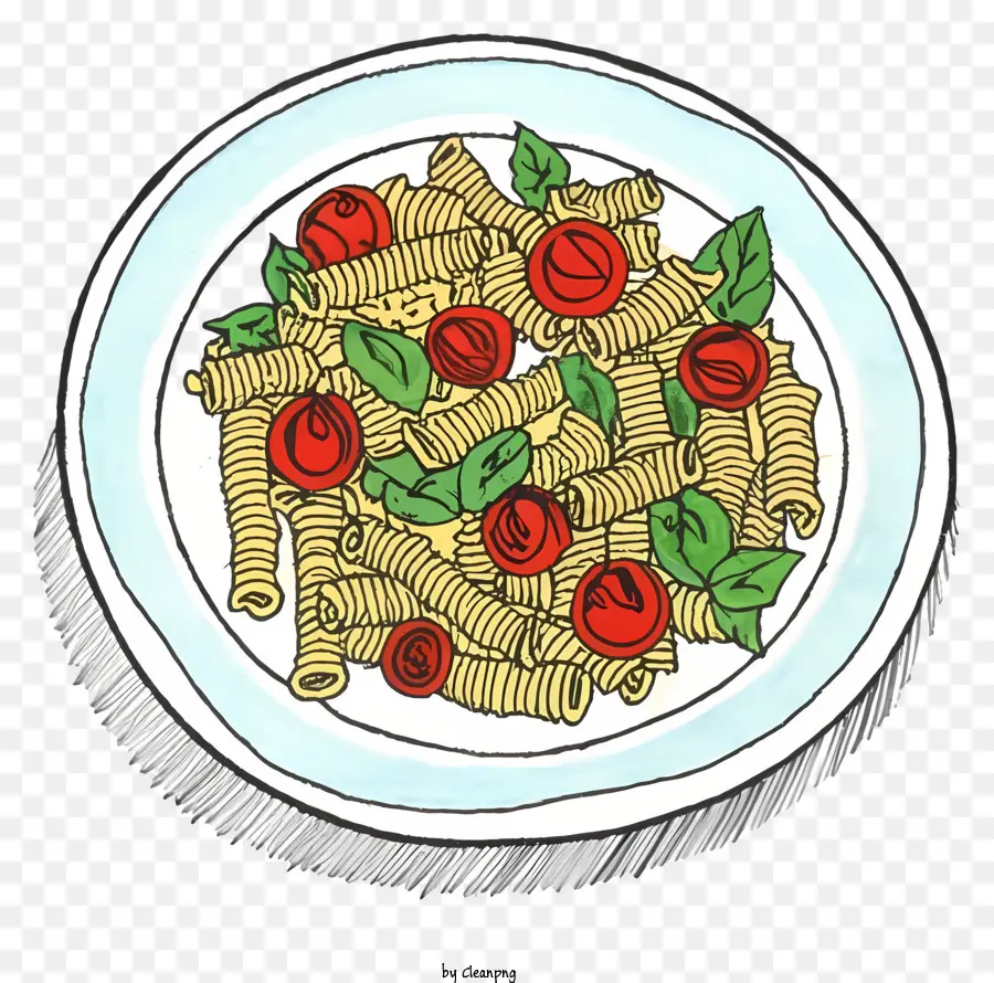 Spaghetti，Tomates Cerises PNG