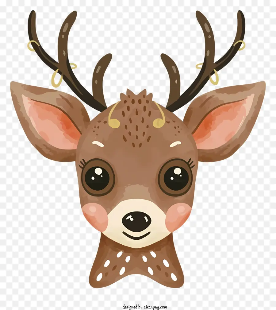 Illustration De Cerf，Cerf Mignon PNG