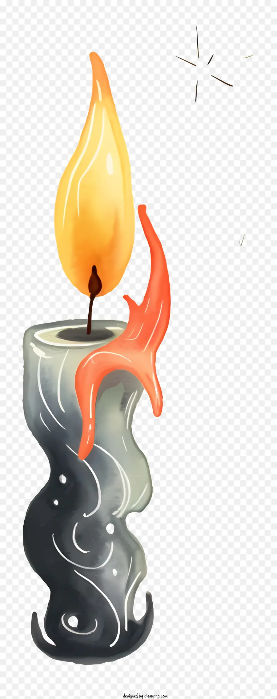 Bougie，Flamme PNG