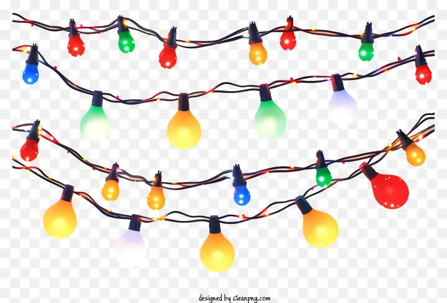 Guirlandes Lumineuses，Ampoules PNG