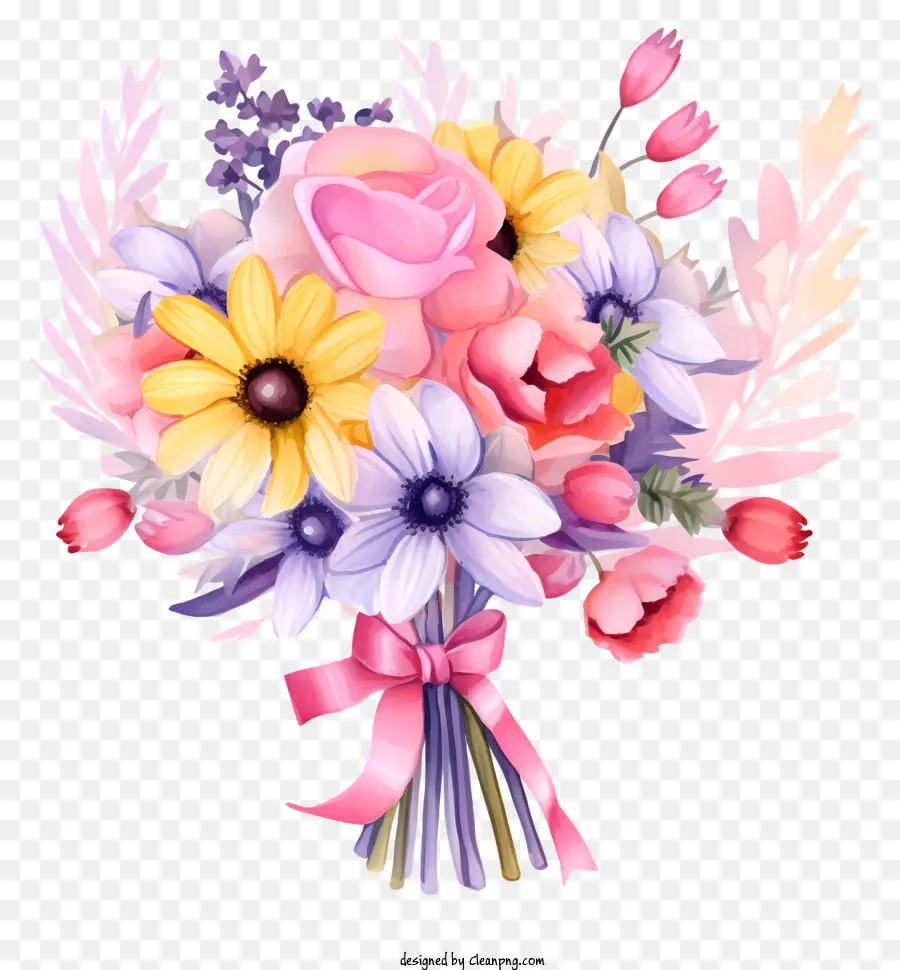 Bouquet，Fleurs PNG