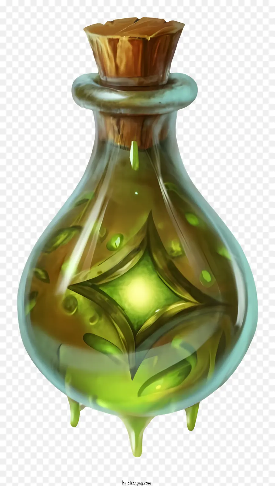 Bouteille En Verre，Potion PNG