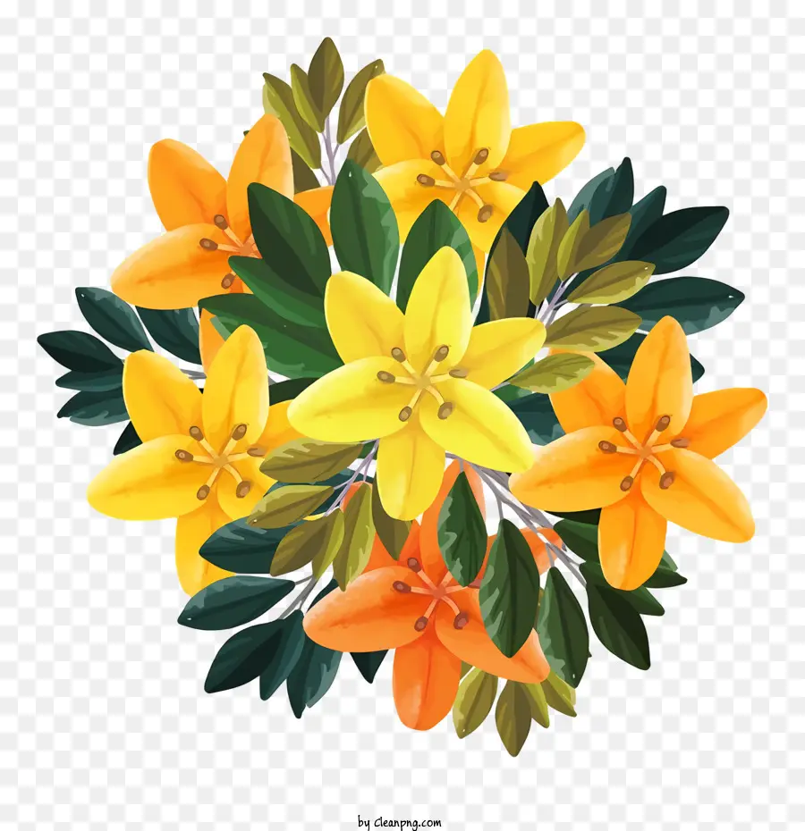 Fleurs De Lys，Bouquet PNG
