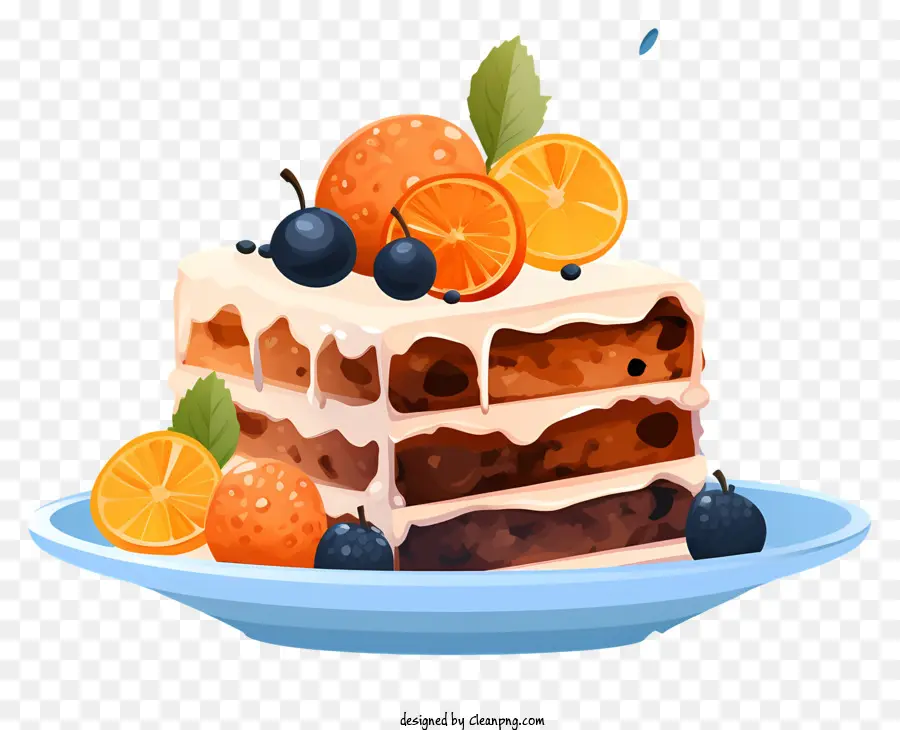 Gâteau，Fruits PNG