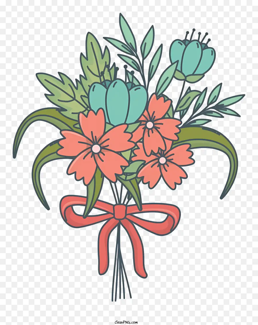 Bouquet，Bouquet De Fleurs PNG