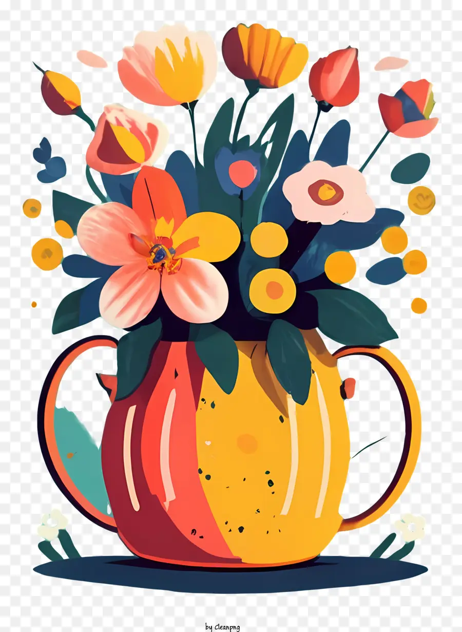 Vase，Vase à Fleurs PNG