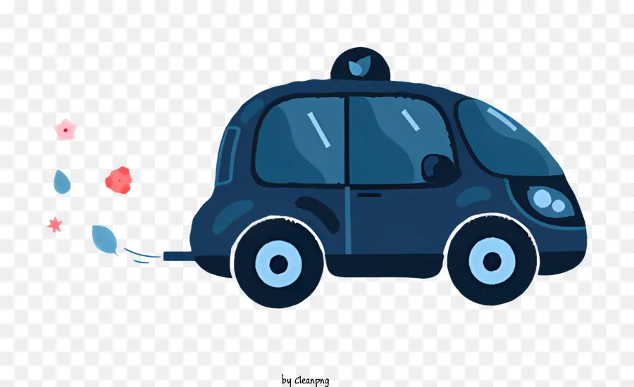 Petite Voiture，Voiture Bleue PNG