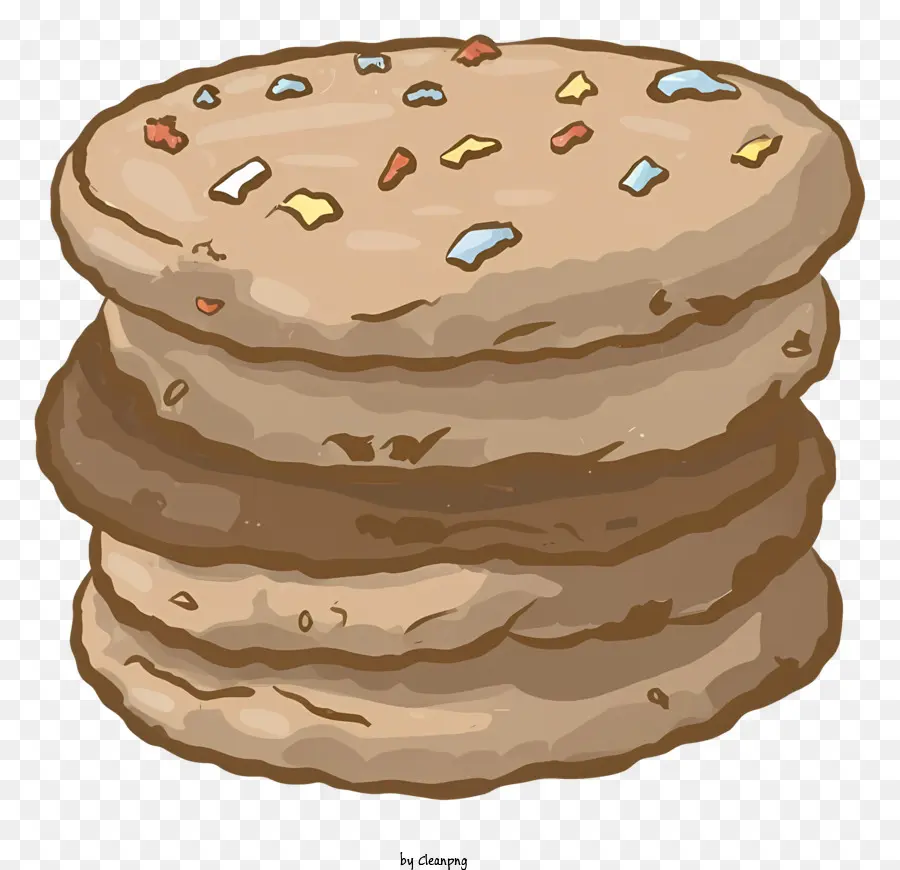 Cookies，Dessert PNG