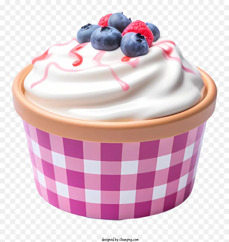 Cupcake，Les Bleuets PNG