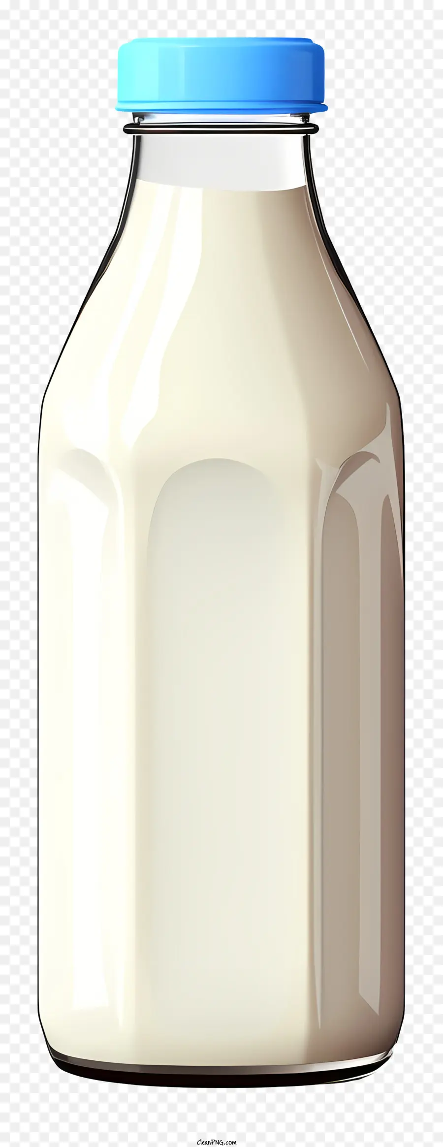 Bouteille En Verre，Bouteille De Lait PNG