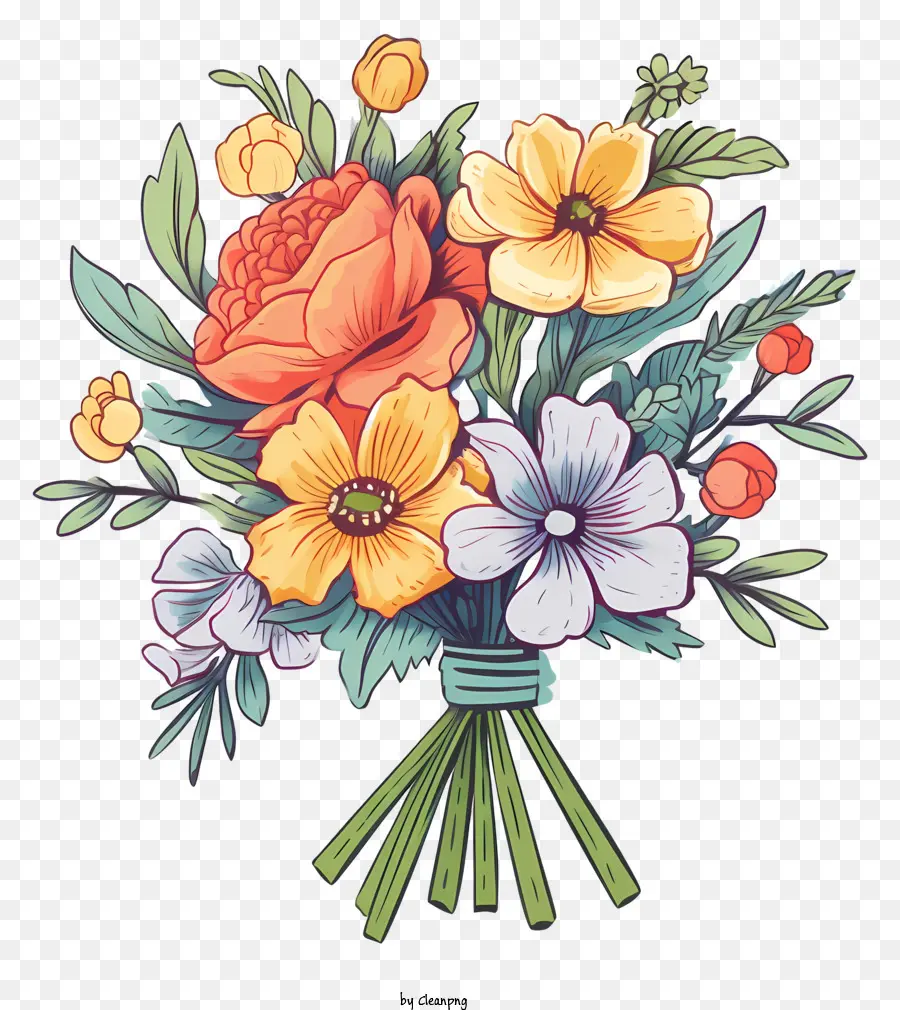 Bouquet，Fleurs PNG