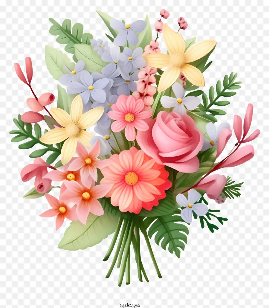 Bouquet De Fleurs，Bouquet PNG