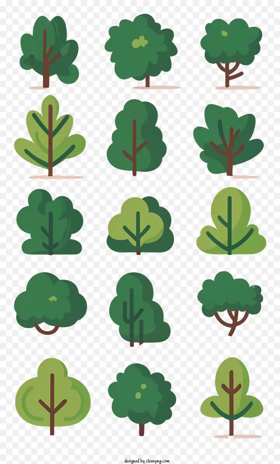 Arbres，Arbres Verts PNG